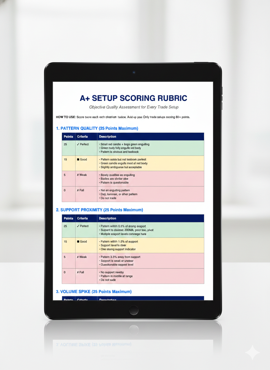 A+ Setup Scoring Rubric